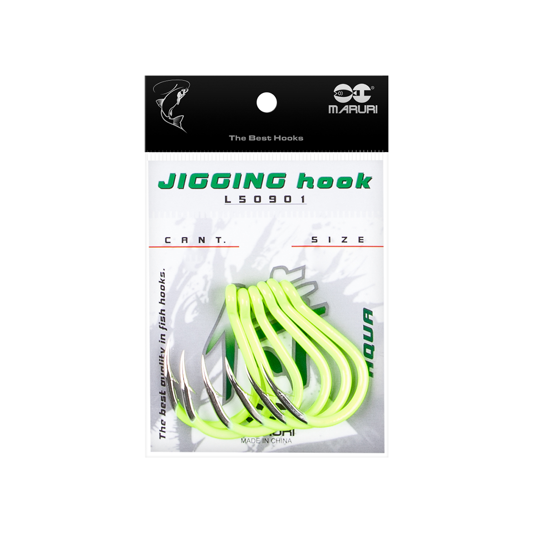 Anzol Jigging Hook Aqua