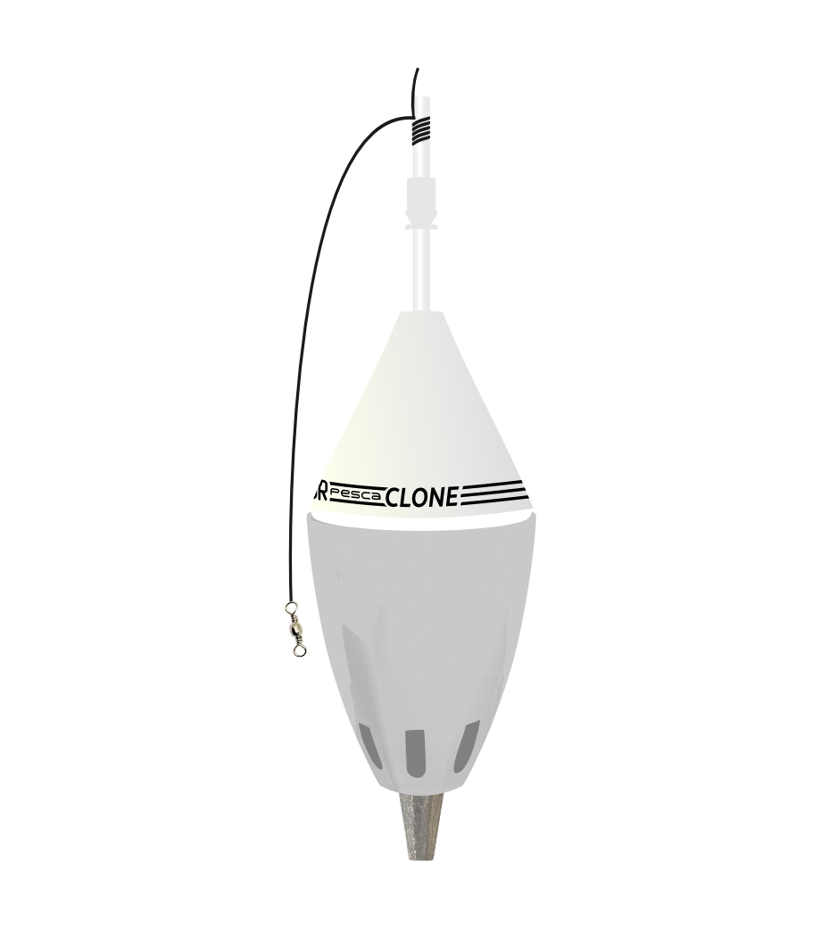Boia Cevadeira JR Pesca Clone Copo Branco