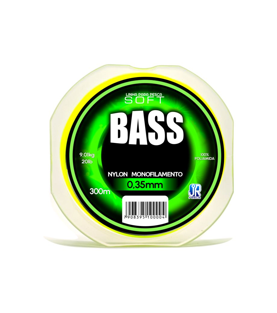 Linha JR Pesca Soft Bass 300 m