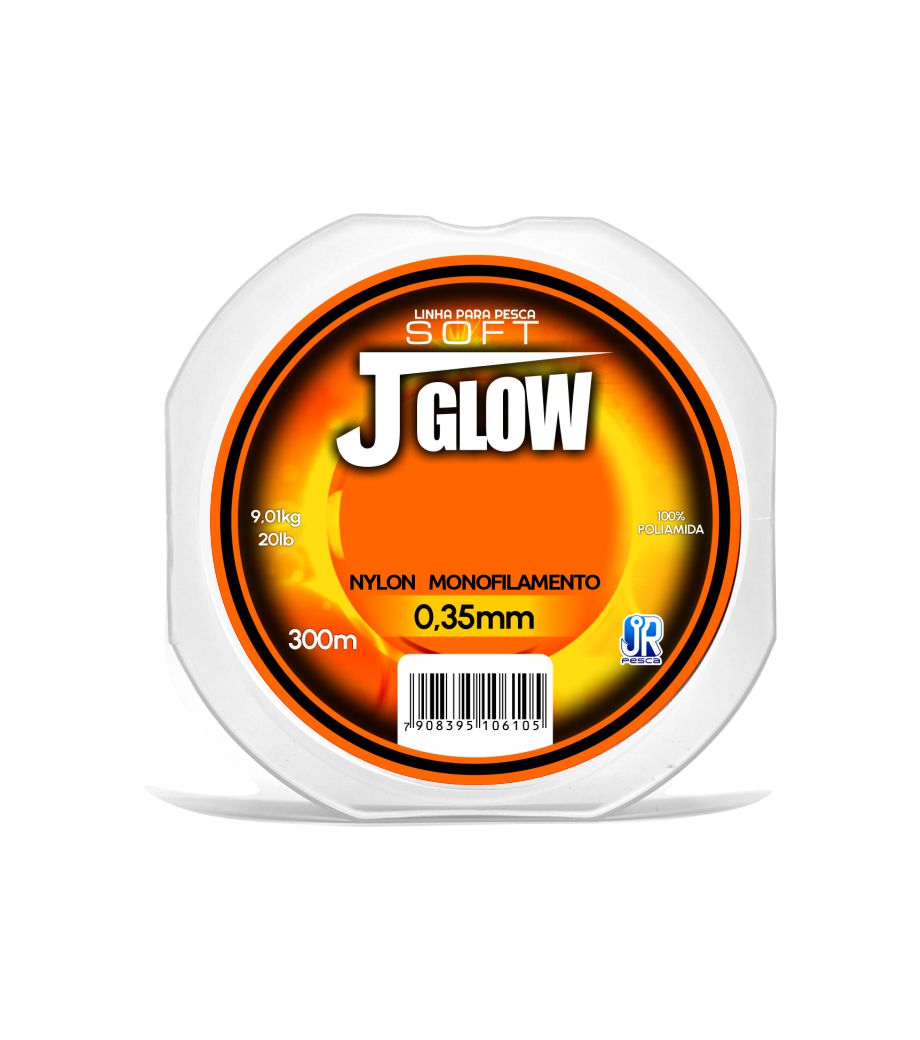 Linha JR Pesca Soft JGlow 300 m