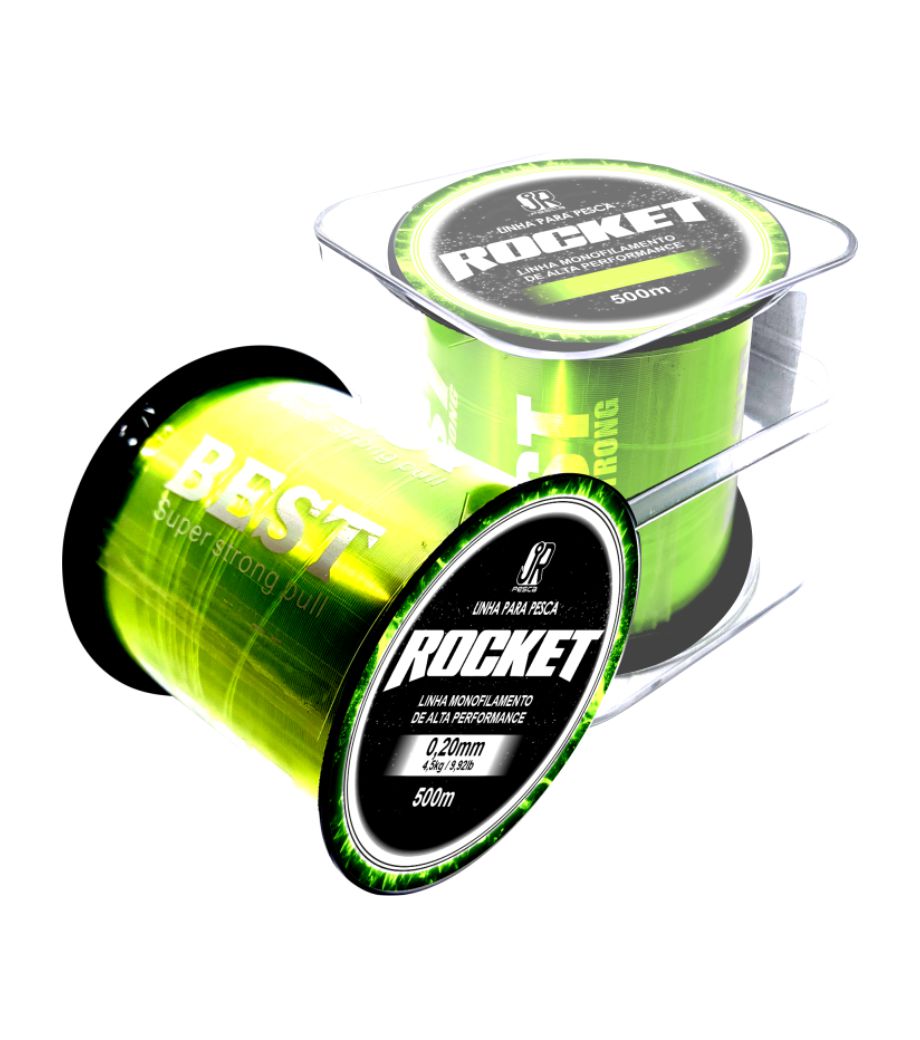 Linha JR Pesca Rocket 500 m